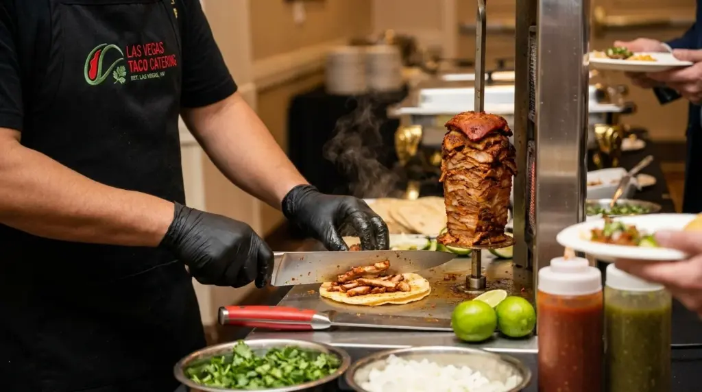 Las Vegas Taco Catering - Service in Action